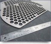 Stamping of a Steel Baffle for the HVAC Industry