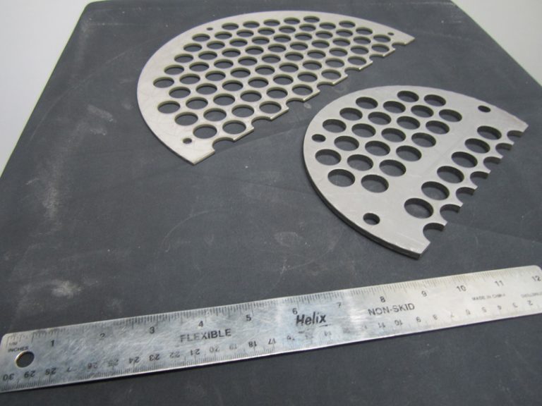 Stamping of a Steel Baffle for the HVAC Industry Industrial Support Inc.